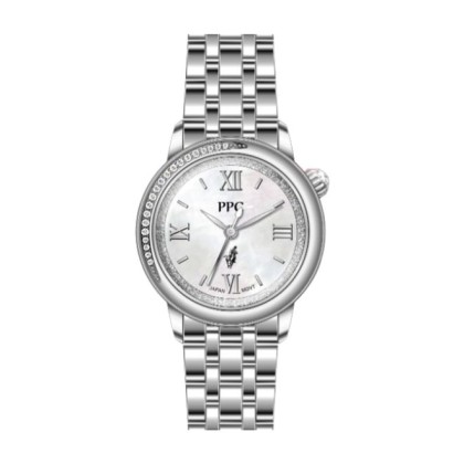 Paris Polo Club PPC-FC11-SL-WE Solid Stainless Steel Women Watch